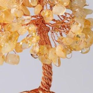 Natural Yellow Crystal Tree