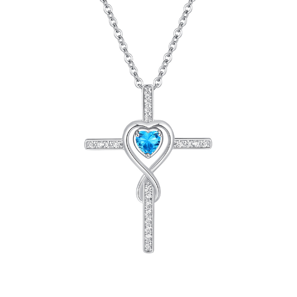 New Star Stone Pendant | Love Unlimited Online Sensation Heart Cross Necklace