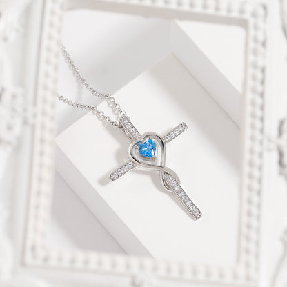 New Star Stone Pendant | Love Unlimited Online Sensation Heart Cross Necklace