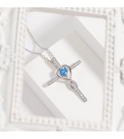 New Star Stone Pendant | Love Unlimited Online Sensation Heart Cross Necklace