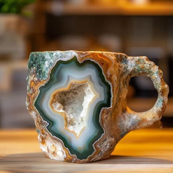 Mineral Crystal Coffee Cup