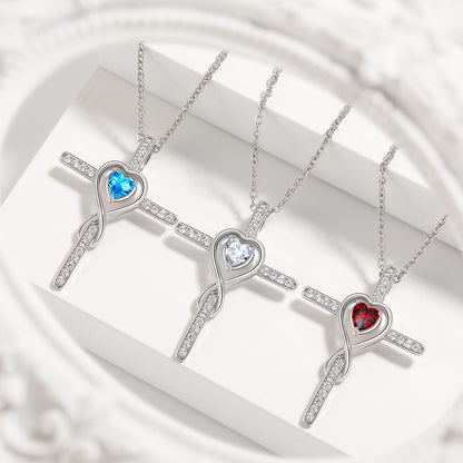 New Star Stone Pendant | Love Unlimited Online Sensation Heart Cross Necklace