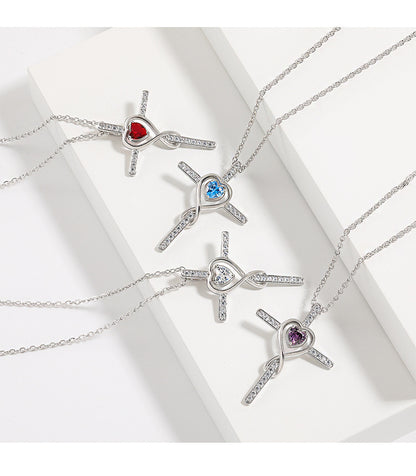 New Star Stone Pendant | Love Unlimited Online Sensation Heart Cross Necklace