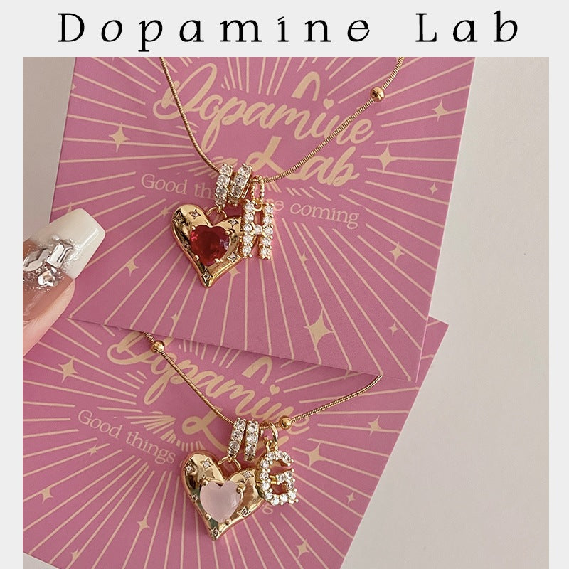 “In Your Heart” Dopamine Love Letter Necklace