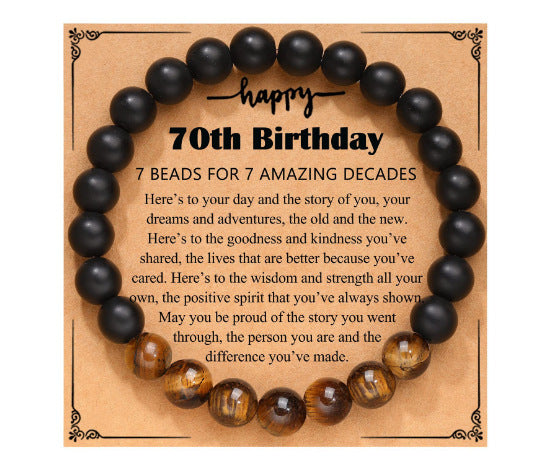 Original Idee Cadeaux Anniversaire Pour Mon Beau Papa Son Petit Fils Tonton Neveu Frere Papy Mari Bracelets Bijoux 50 Bracelet