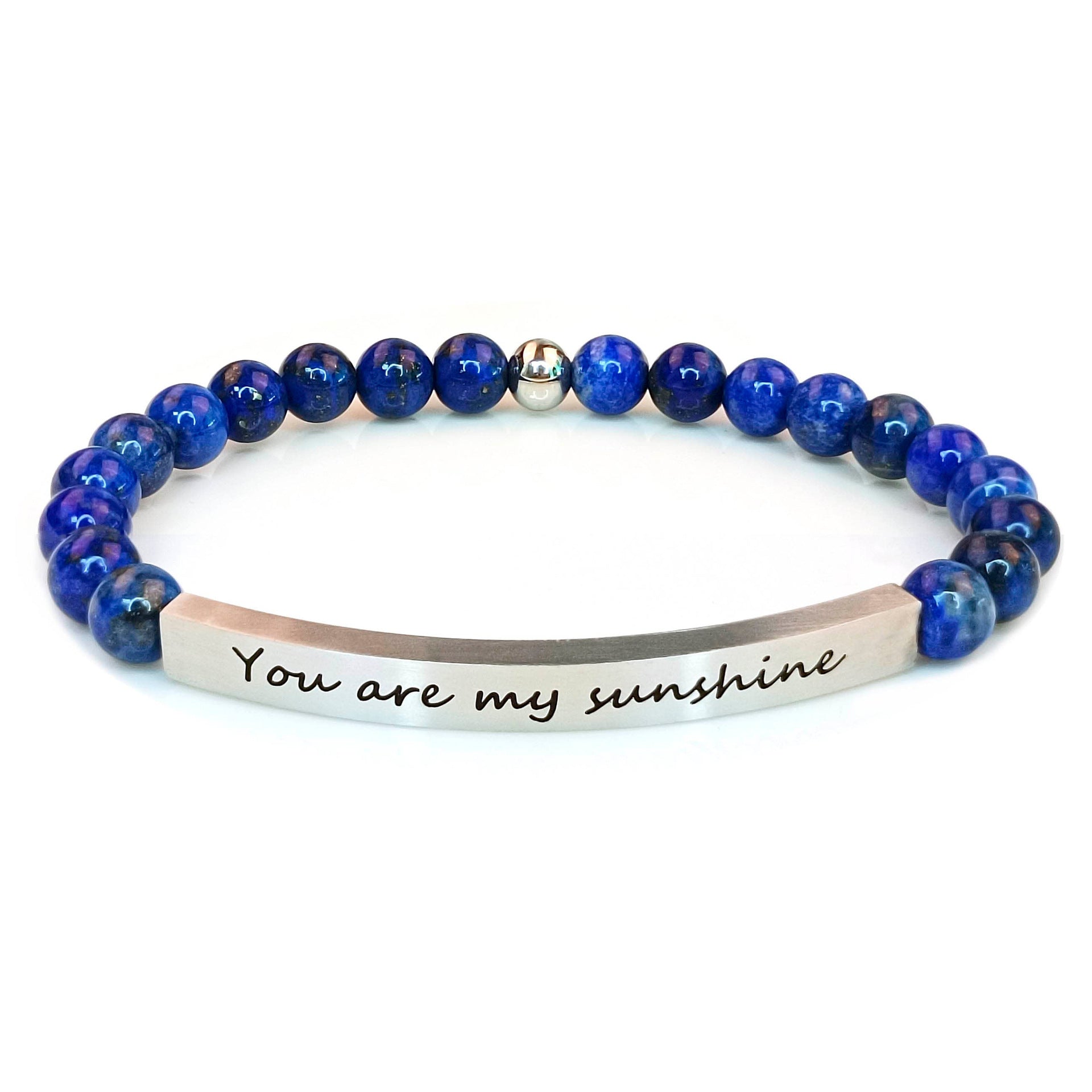 Custom Message Birthday Gift Classic Style 6mm Stainless Steel Ball for Fashion Beaded Bracelets Crystal Stainless Steel Elbow