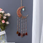 Natural Agate Crystal Gravel Dreamcatcher | Tree of Life Wind Chimes Hanging Ornament