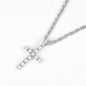 Trendy Hip-Hop Necklace | Cross Pendant with 4MM Tennis Chain